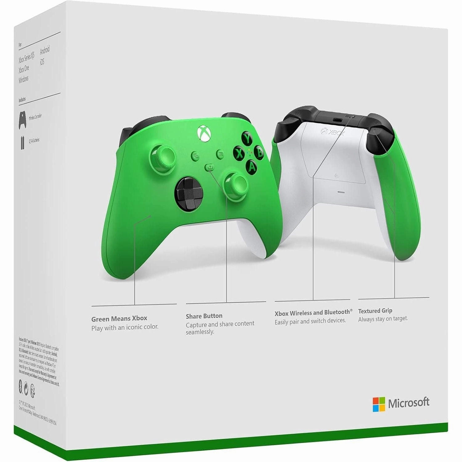 Xbox Series X & S Wireless Controller - Velocity Green