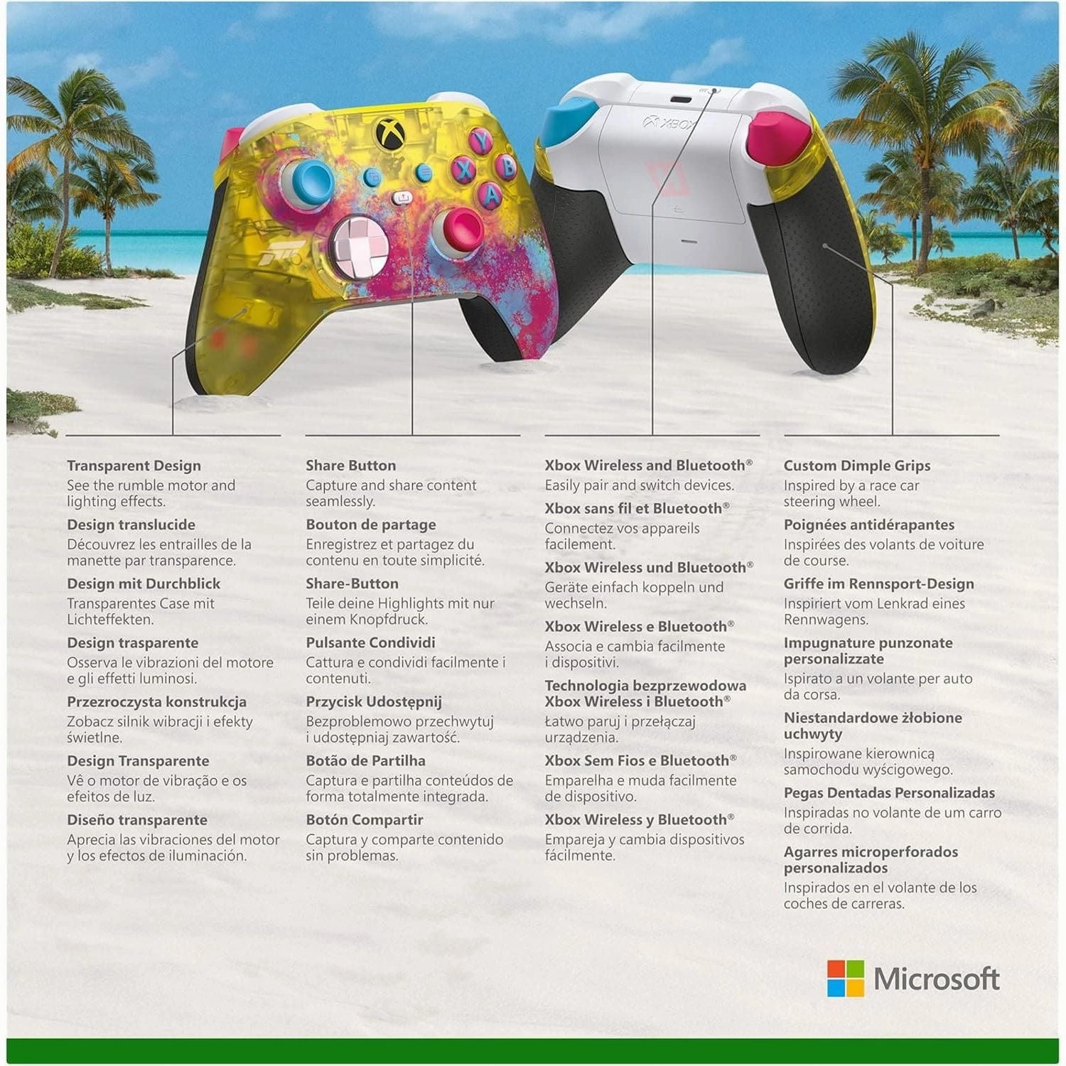 Xbox Wireless Controller - Forza Horizon 5 Limited Edition