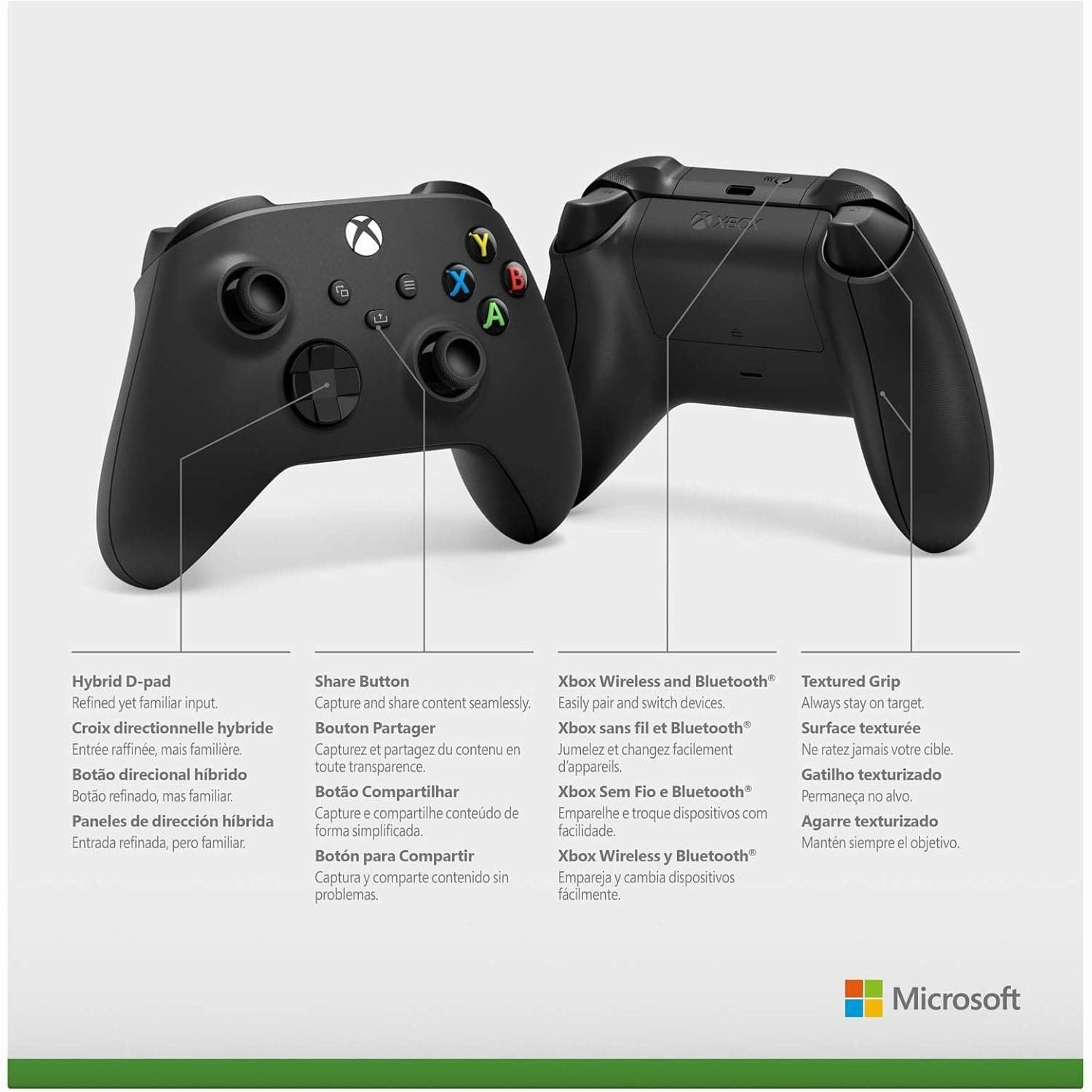 Xbox Wireless Controller  Carbon Black