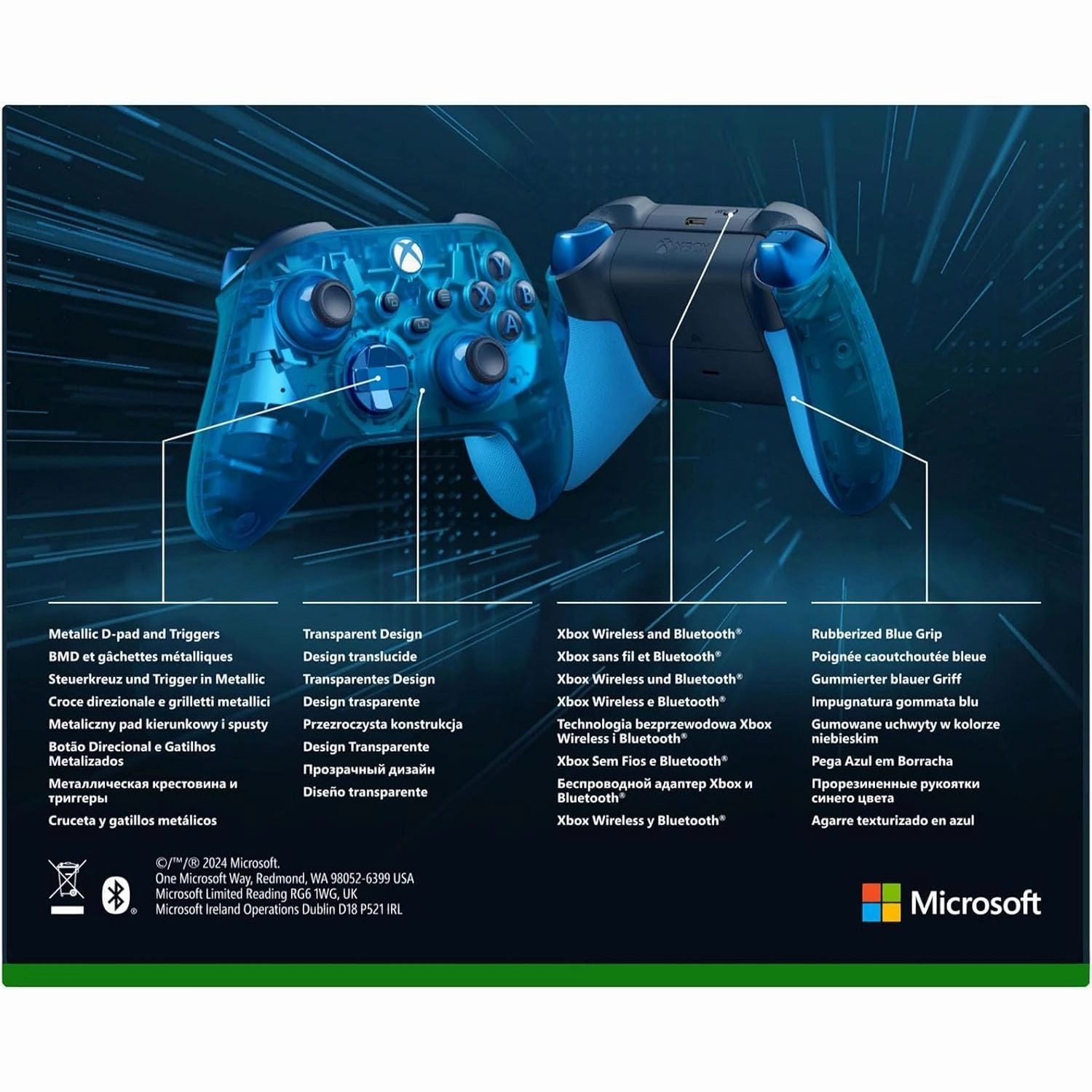 Xbox Wireless Controller  Sky Cipher Special Edition, Series X|S, One, and Windows
