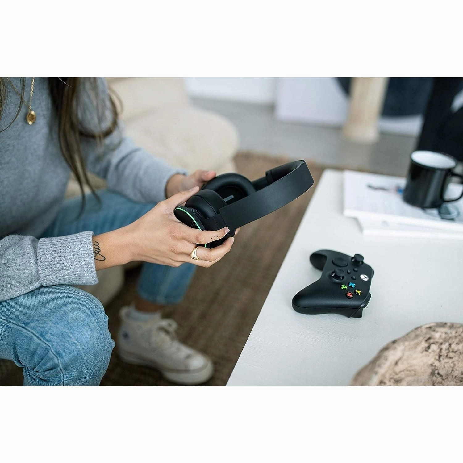 Xbox Wireless Headset for Xbox Series X|S, Xbox One, and Windows 10 Devices