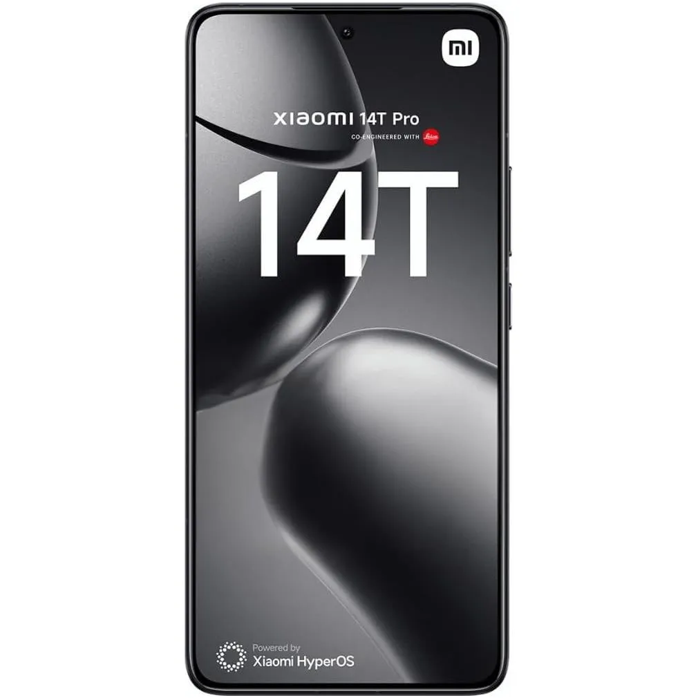 Xiaomi 14T Pro 5G 1TB 12GB Titan Black Sim-Free Unlocked Mobile Phone