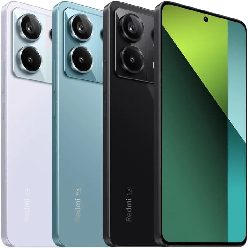 Xiaomi Redmi Note 13 Pro 5G - 8GB RAM, 256GB Storage, Unlocked Smartphone, Black