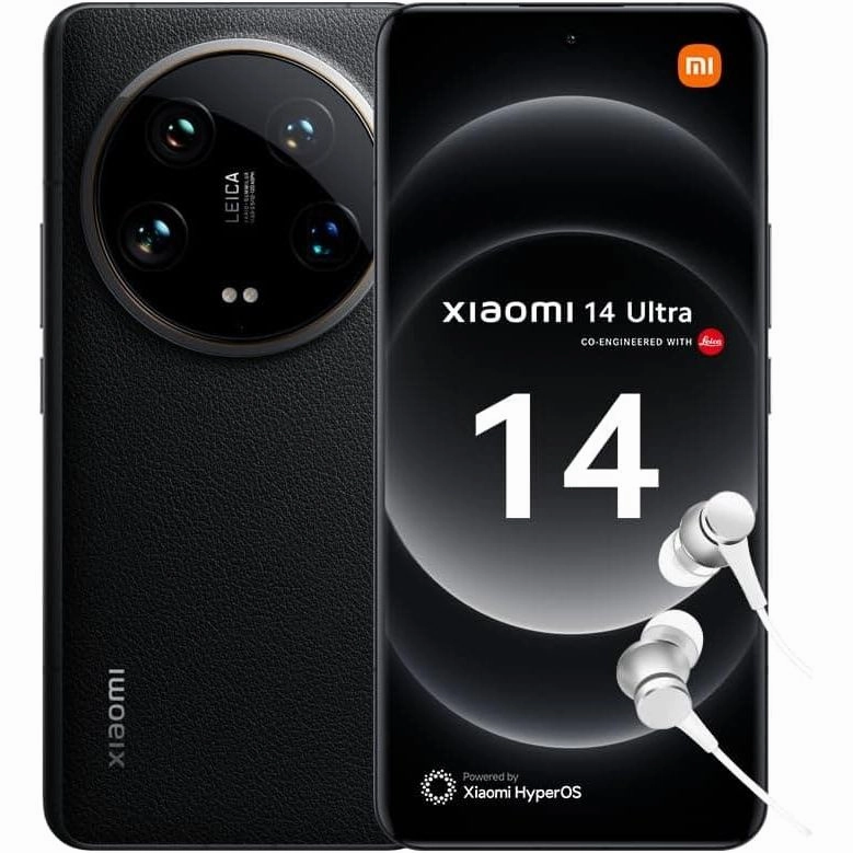 Xiaomi 14 Ultra 5G 512GB 16GB Black Sim-Free Unlocked Mobile Phone