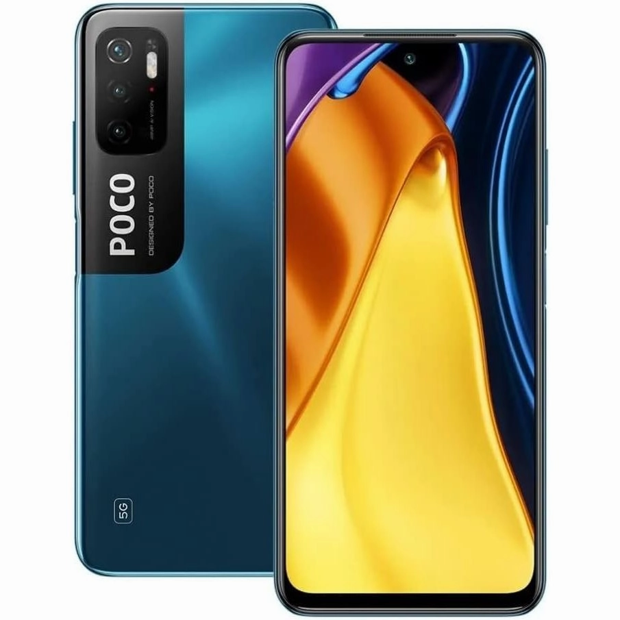 Xiaomi Poco M3 Pro 5G Smartphone - 64GB, 4GB RAM, Dual SIM, Cool Blue