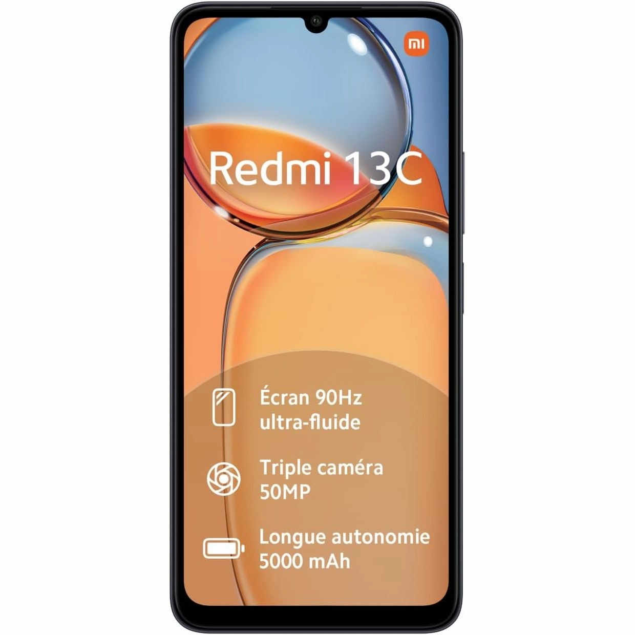 Xiaomi Redmi 13C 128GB 4GB Midnight Black SIM-Free Unlocked Mobile Phone