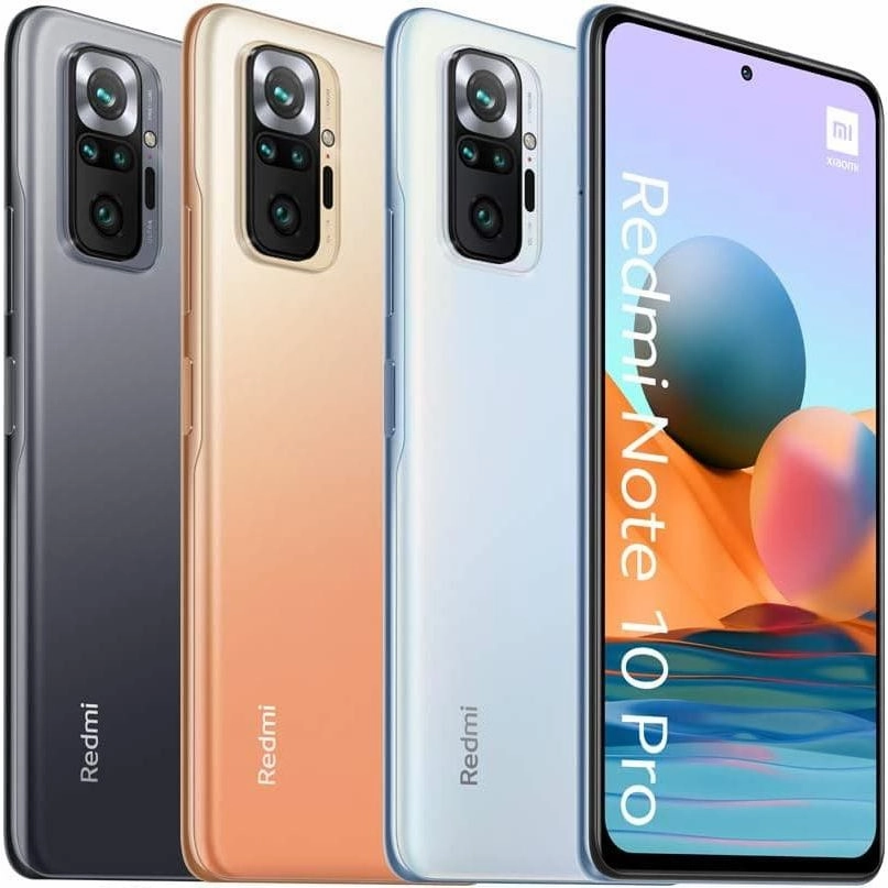 Xiaomi Redmi Note 10 Pro, 6GB RAM, 128GB Storage, Dual Sim, Onyx Gray, Unlocked