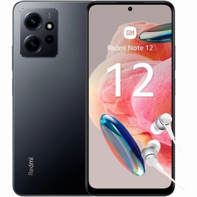 Xiaomi Redmi Note 12 - 4GB RAM, 128GB, Onyx Gray, Unlocked mobile phones,smartphones,android phones,iphone