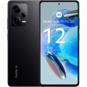 Xiaomi Redmi Note 12 Pro 5G - 6GB RAM - 128GB Storage - 5000mAh - Dual Sim - Midnight Black - Unlocked mobile phones,smartphones,android phones,iphone