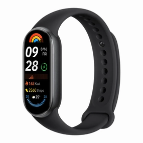 Xiaomi Smart Band 9  Midnight Black, 1.62" AMOLED, Bluetooth 5.4, 233mAh Battery, 5ATM Water Resistance, Fitness & Health Tracking nintendo switch oled, nintendo switch deals, joy-con accessories