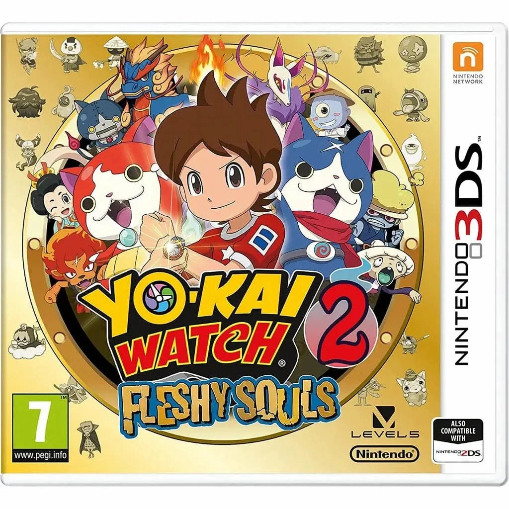 Yo-Kai Watch 2: Fleshy Souls Nintendo 3DS Game smartwatch accessories, apple watch bands, charging dock for smartwatch