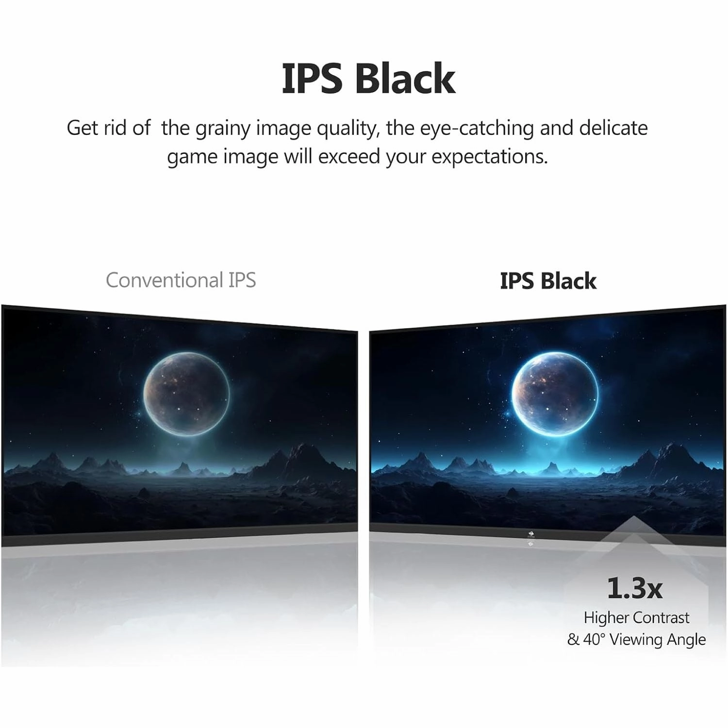Z-Edge 27-Inch QHD Gaming Monitor, 144Hz, 2K 2560x1440 IPS, 1ms MPRT, Black
