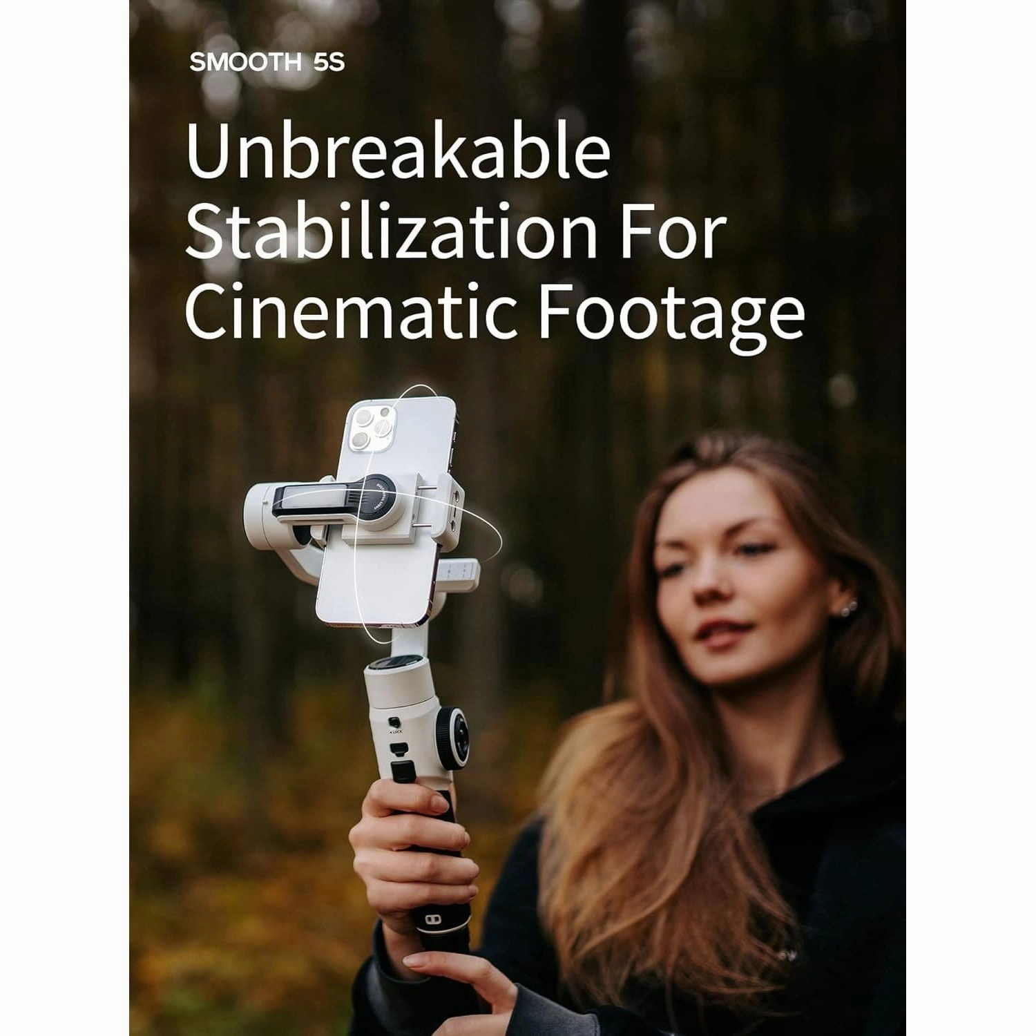 Zhiyun Smooth 5S - Gimbal Stabilizer for Smartphones - Grey