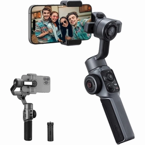Zhiyun Smooth 5S - Gimbal Stabilizer for Smartphones - Grey camera accessories, dslr camera accessories, best camera tripod