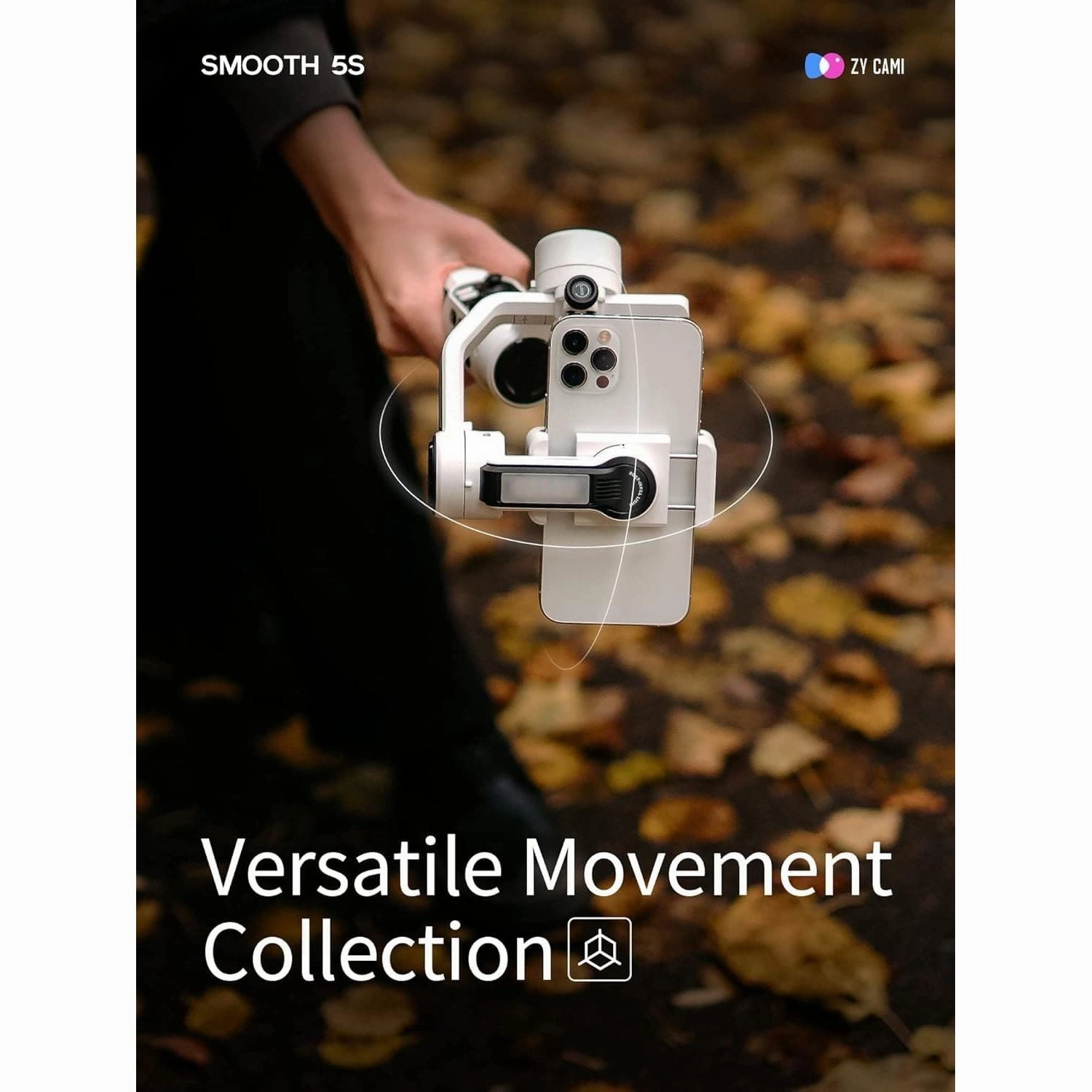 Zhiyun Smooth 5S - Gimbal Stabilizer for Smartphones - Grey