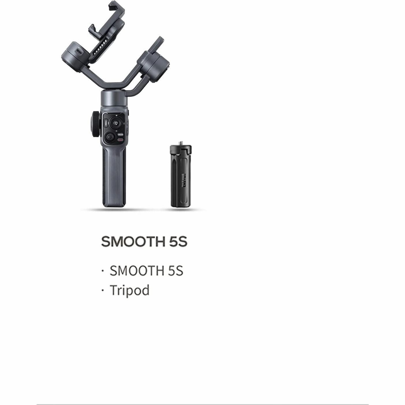 Zhiyun Smooth 5S - Gimbal Stabilizer for Smartphones - Grey