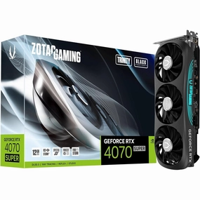 Zotac GeForce RTX 4070 SUPER Trinity Black Edition - 12GB Graphics Card computing devices, pc accessories, cheap computer online